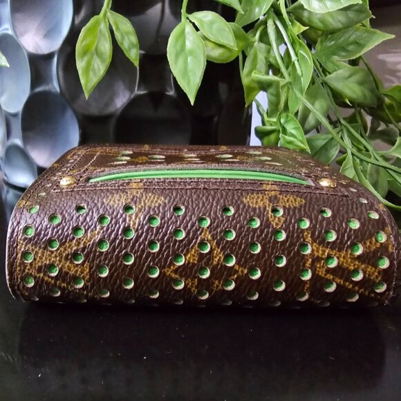 EUC Limited Edition Authentic Louis Vuitton Perforated Wallet - Picture 9 of 16
